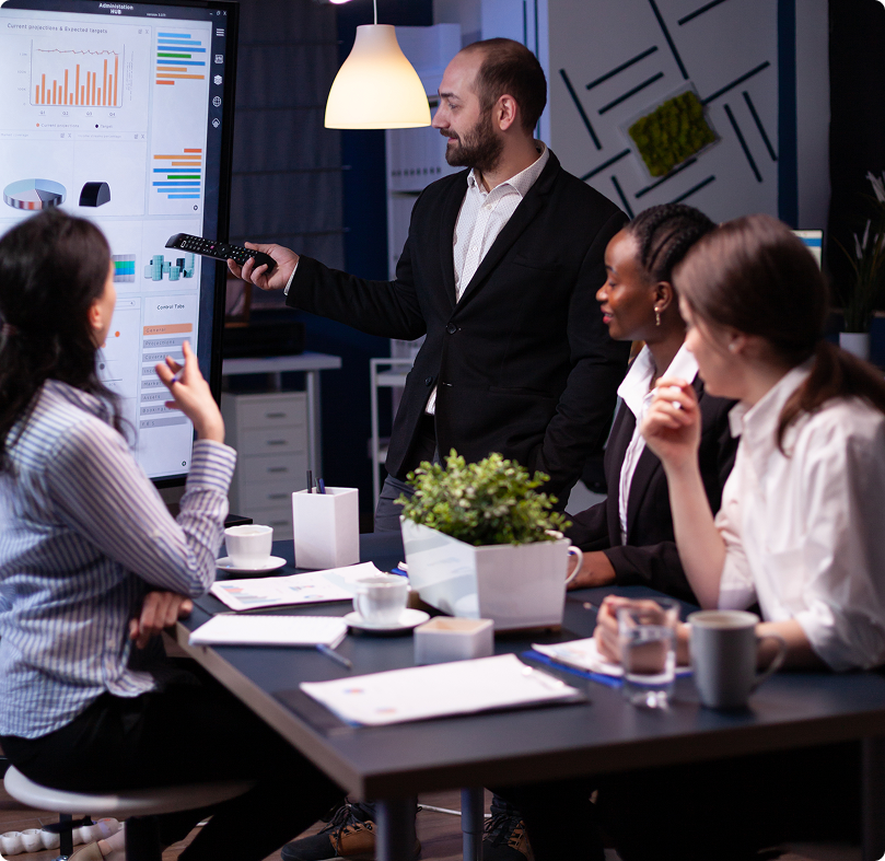 Compliance team meeting